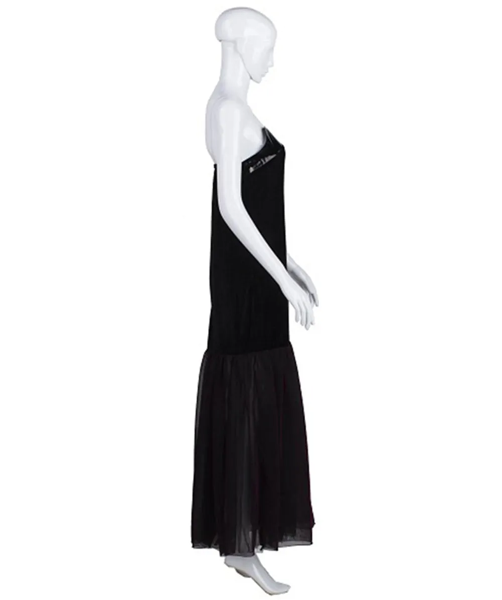 Adult Women's High Society Dress Costume | Black Halloween Costume