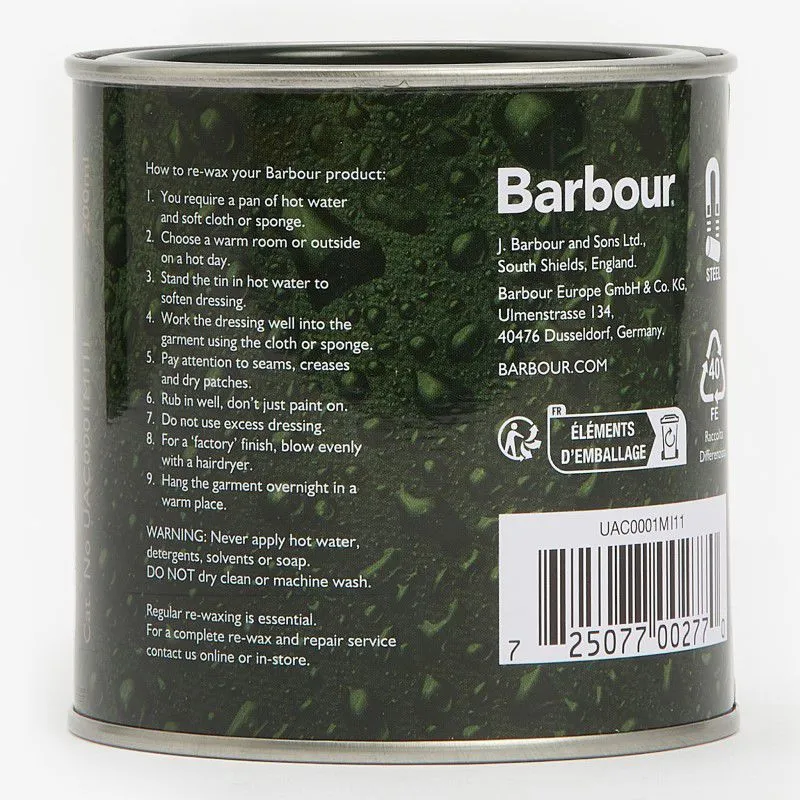 Barbour Wax Thornproof Dressing - 200ml