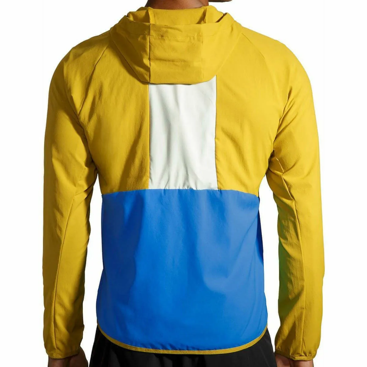 Brooks Canopy Mens Running Jacket - Yellow