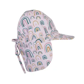 Falling Rainbows Swim Flap Cap