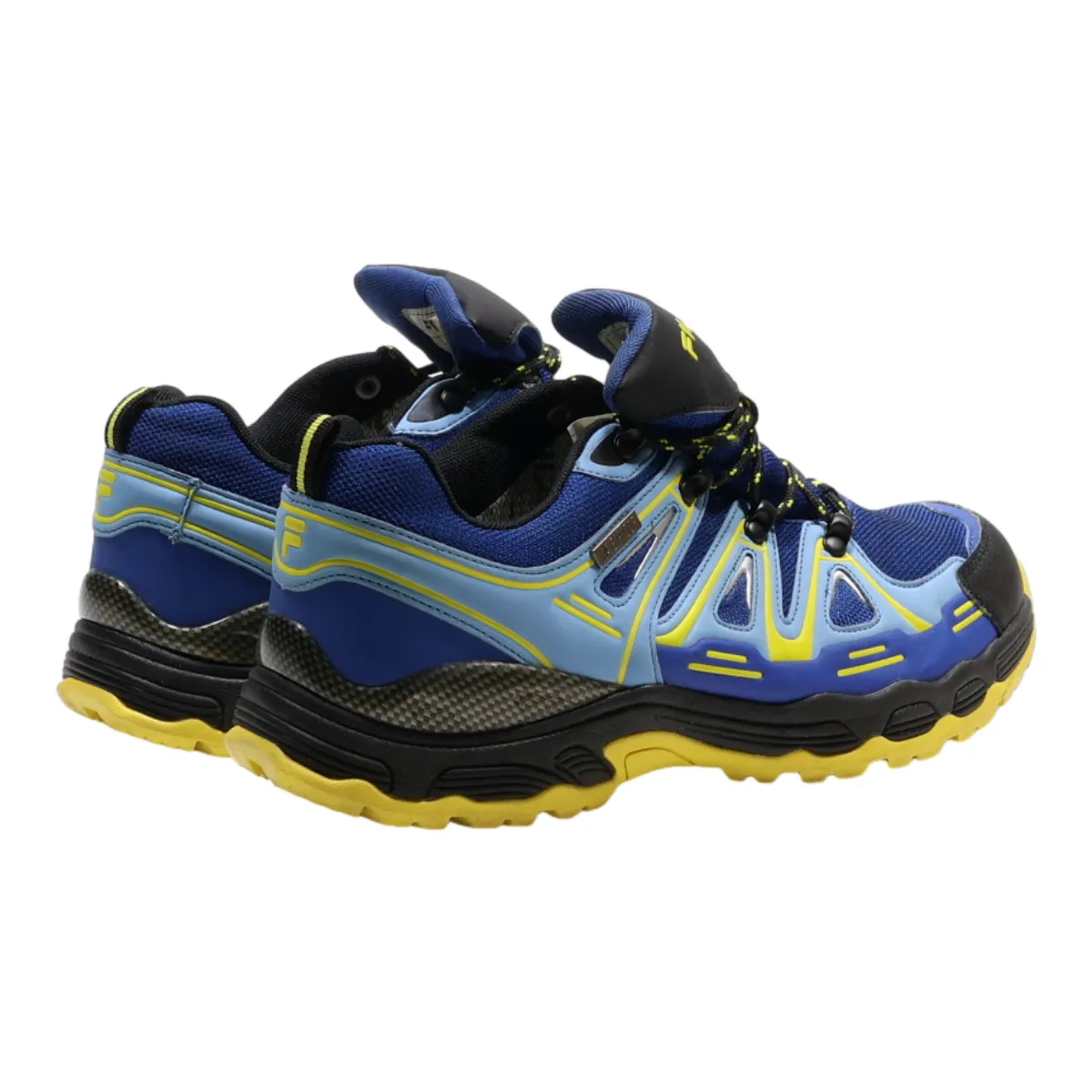 FILA Hiking Boots Blue Synthetic Mens UK 9.5