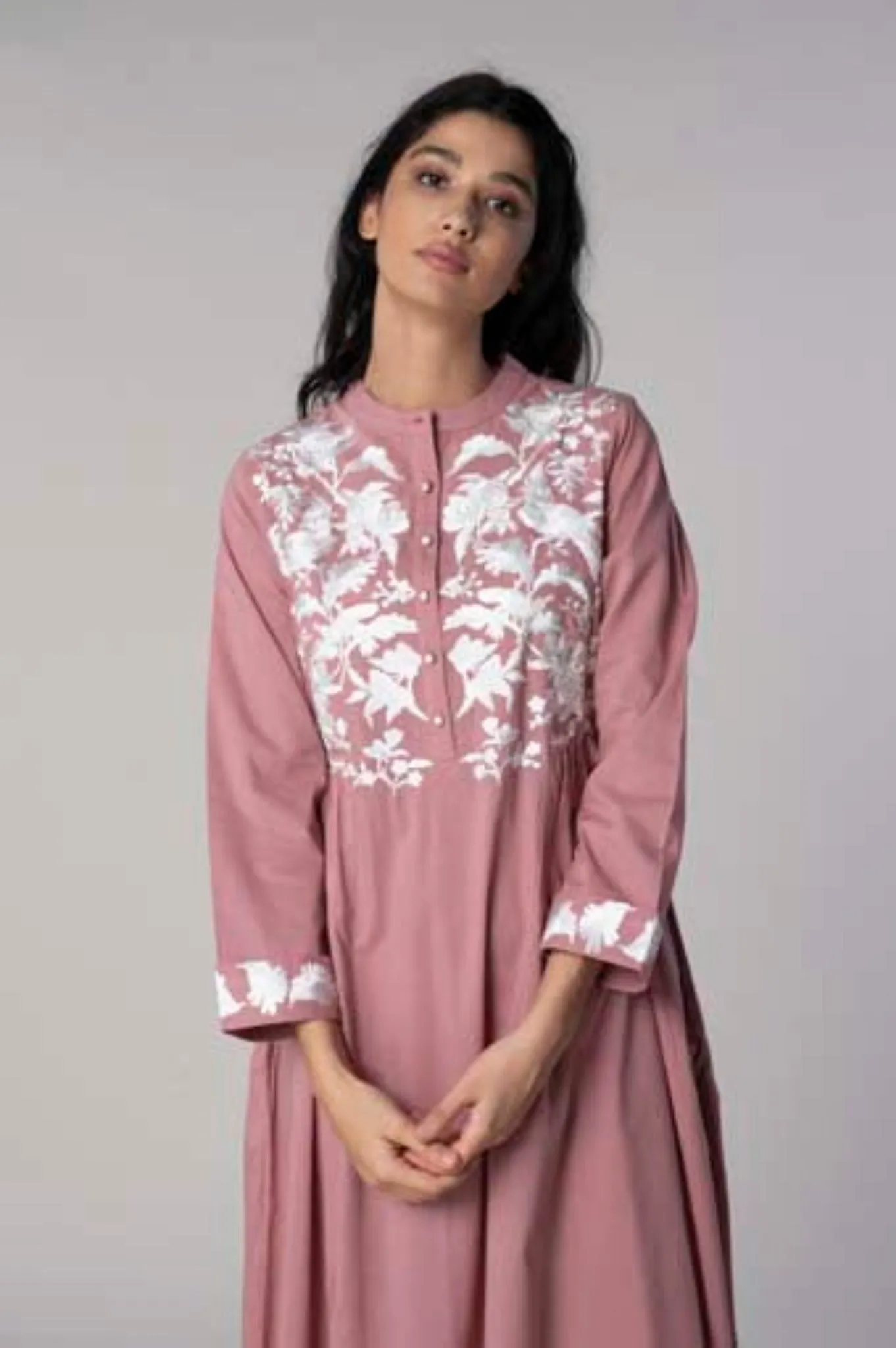 Kaftan Ash Rose Parrot