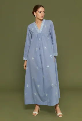 Khush Kun Faded Denim Kaftan