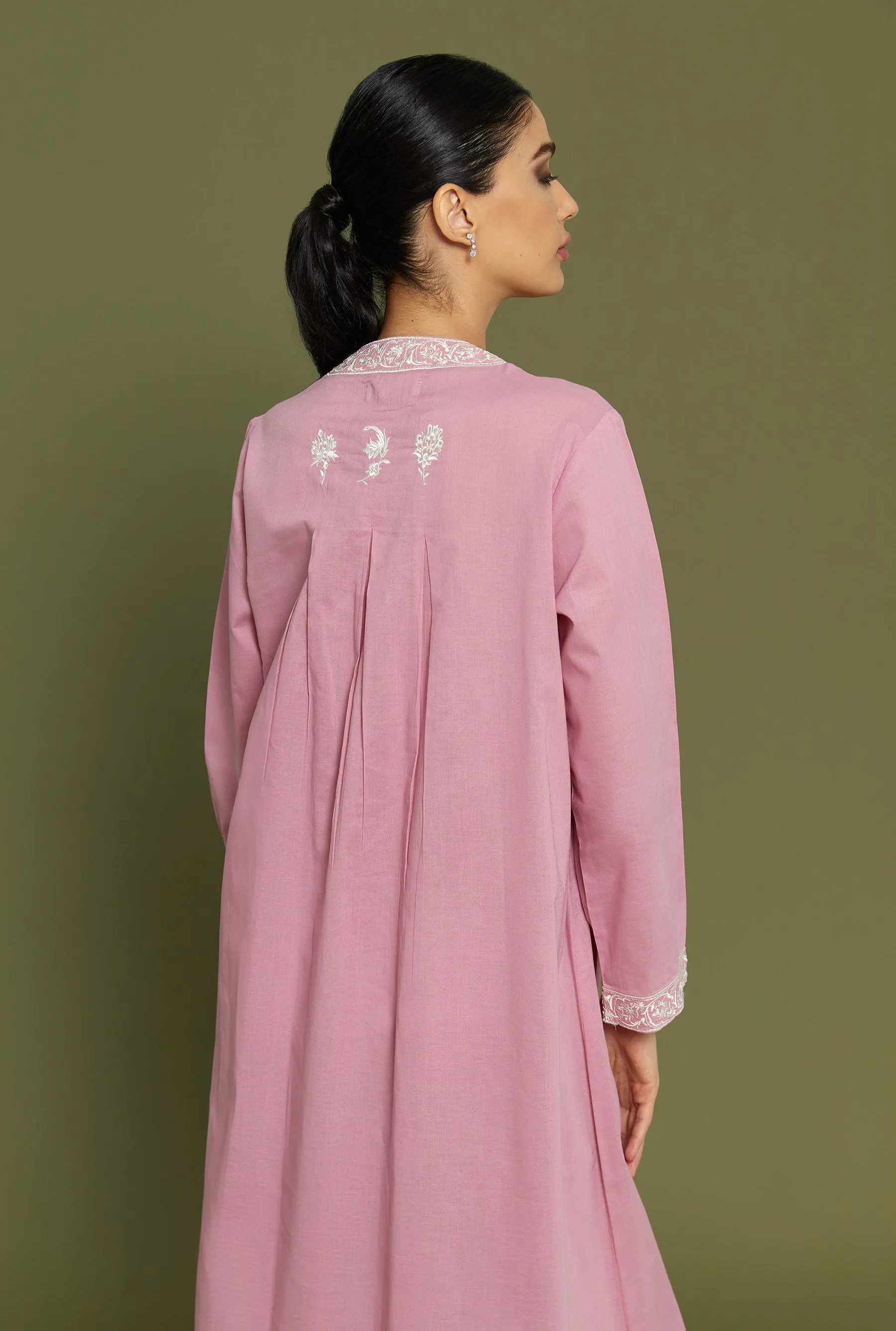 Khush Kun Lilas Kaftan