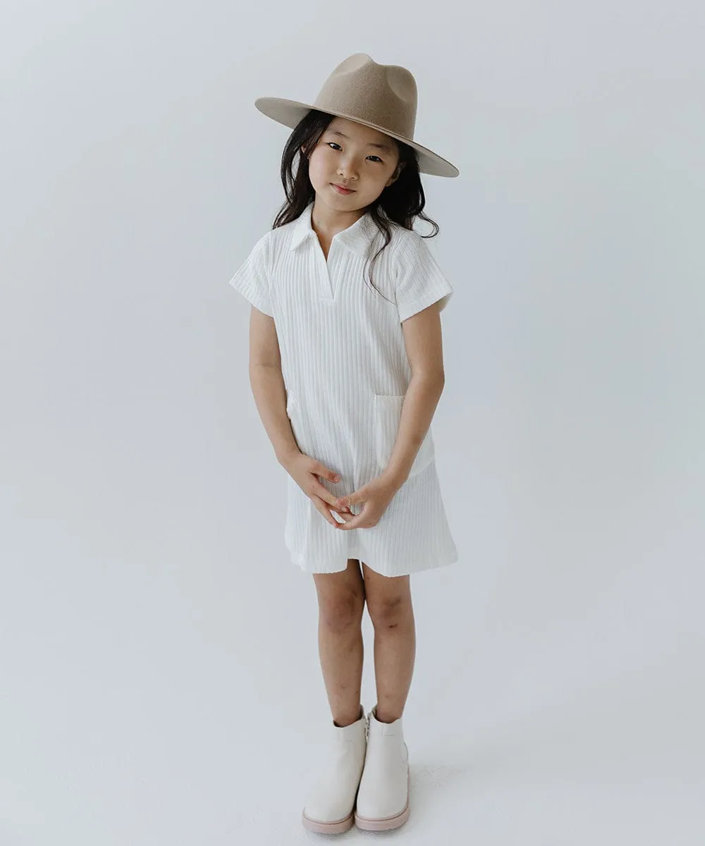 Kids Emma Wide Brim Fedora