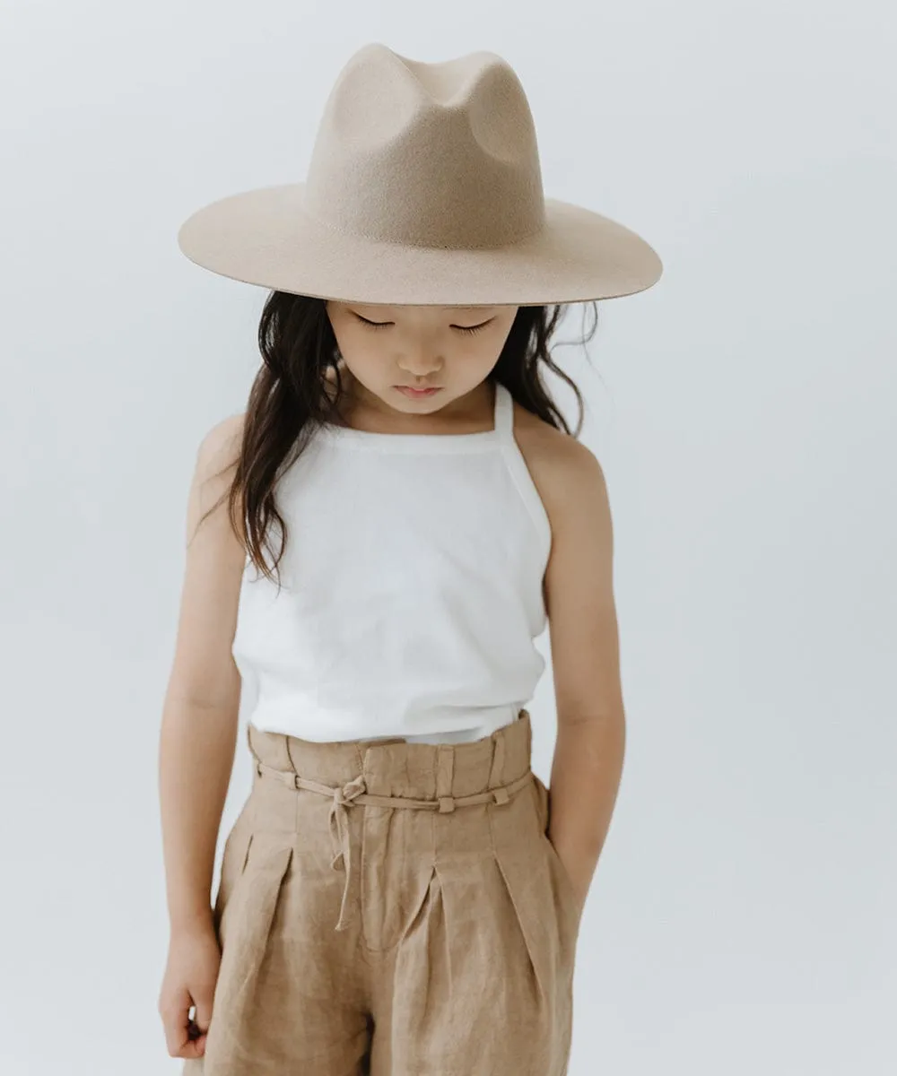 Kids Emma Wide Brim Fedora