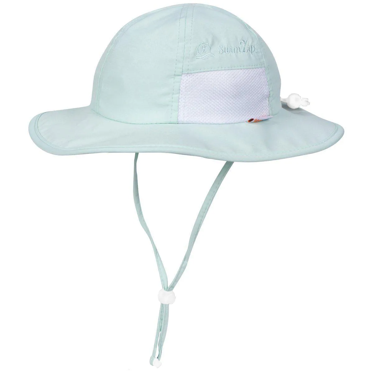 Kids Wide Brim Sun Hat "Fun Sun Day Play Hat" - Mint