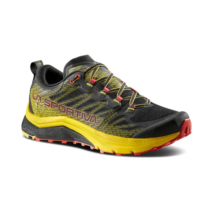 La Sportiva Jackal II Mens Trail Running Shoe - Black/Yellow