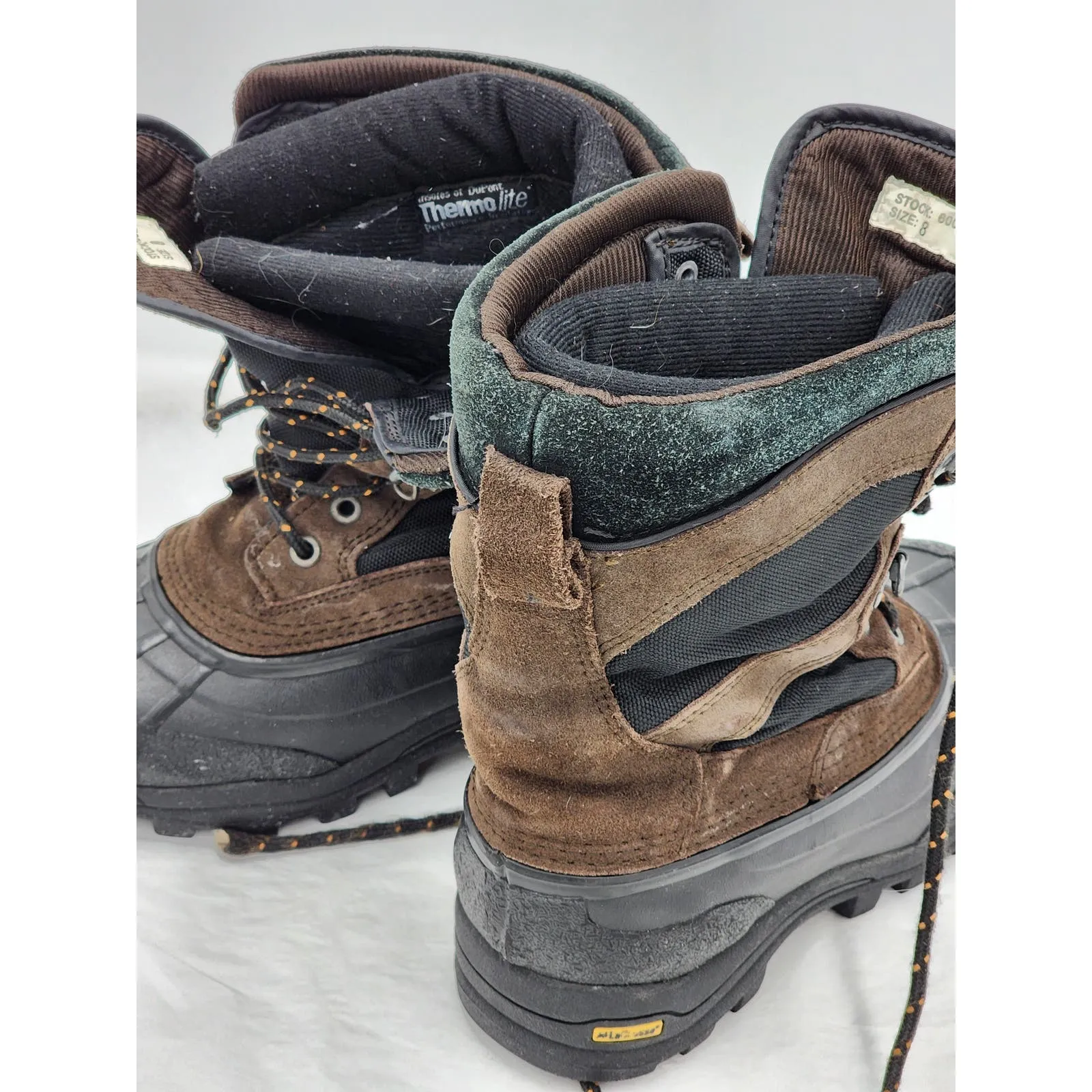 Lacrosse Boots Mens 8 Thermolite Lace Up Rugged Outdoors Adventure Winter Hiking