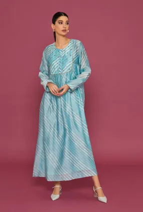 Mira Blue Kaftan