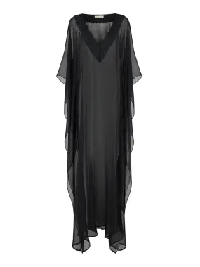 Navin (Midnight Black Chiffon)