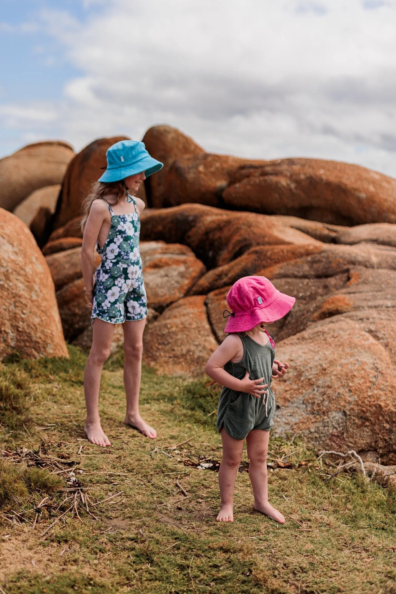 Pink Terry Towelling Bucket Hat