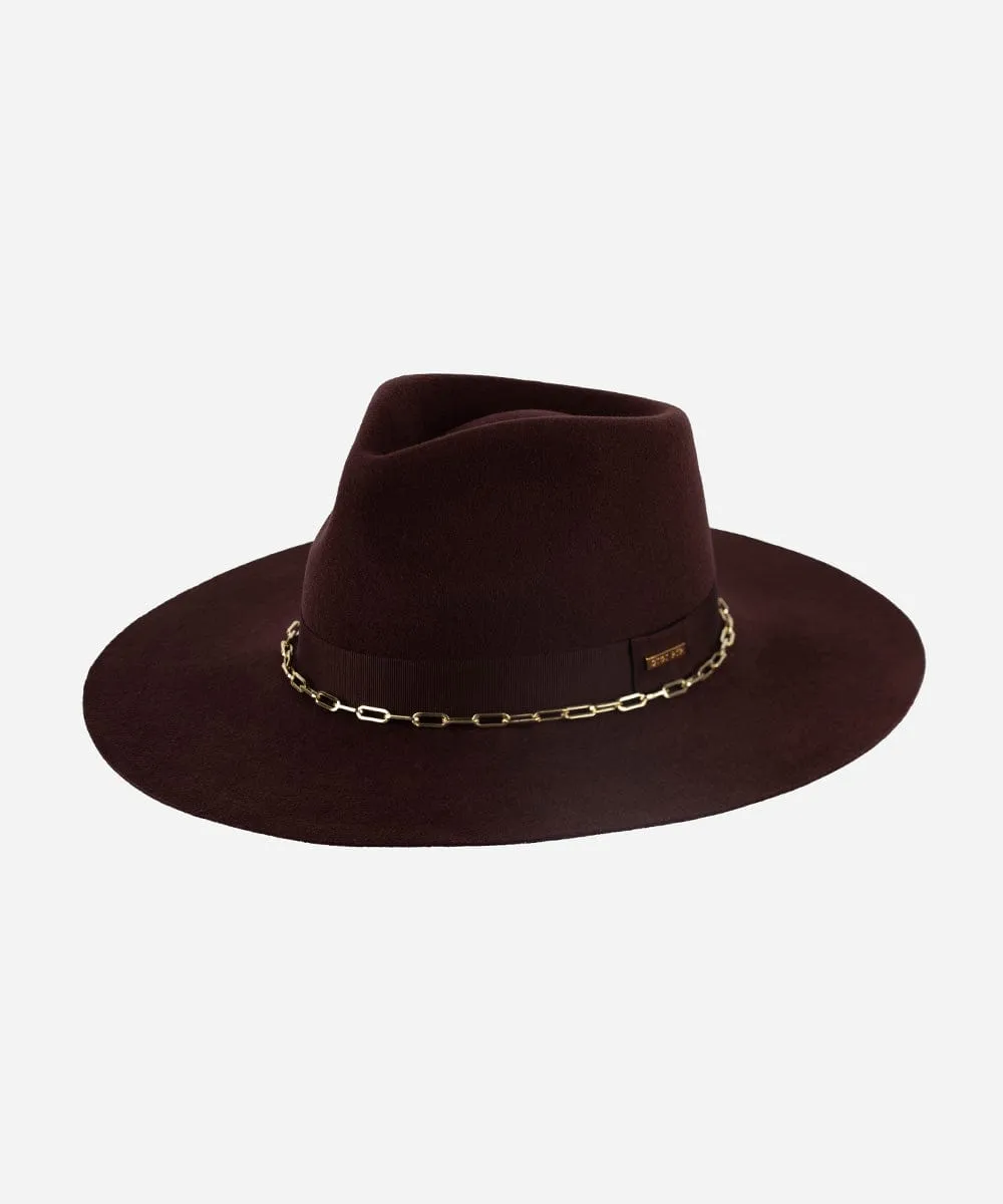 Raine Wide Brim Fedora