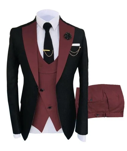 Slim Fit Tuxedo Suits For Men