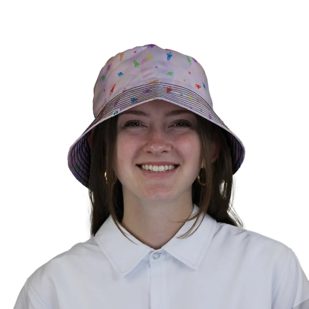 Space Pride Pink Bucket Hat