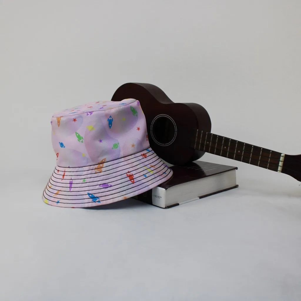 Space Pride Pink Bucket Hat