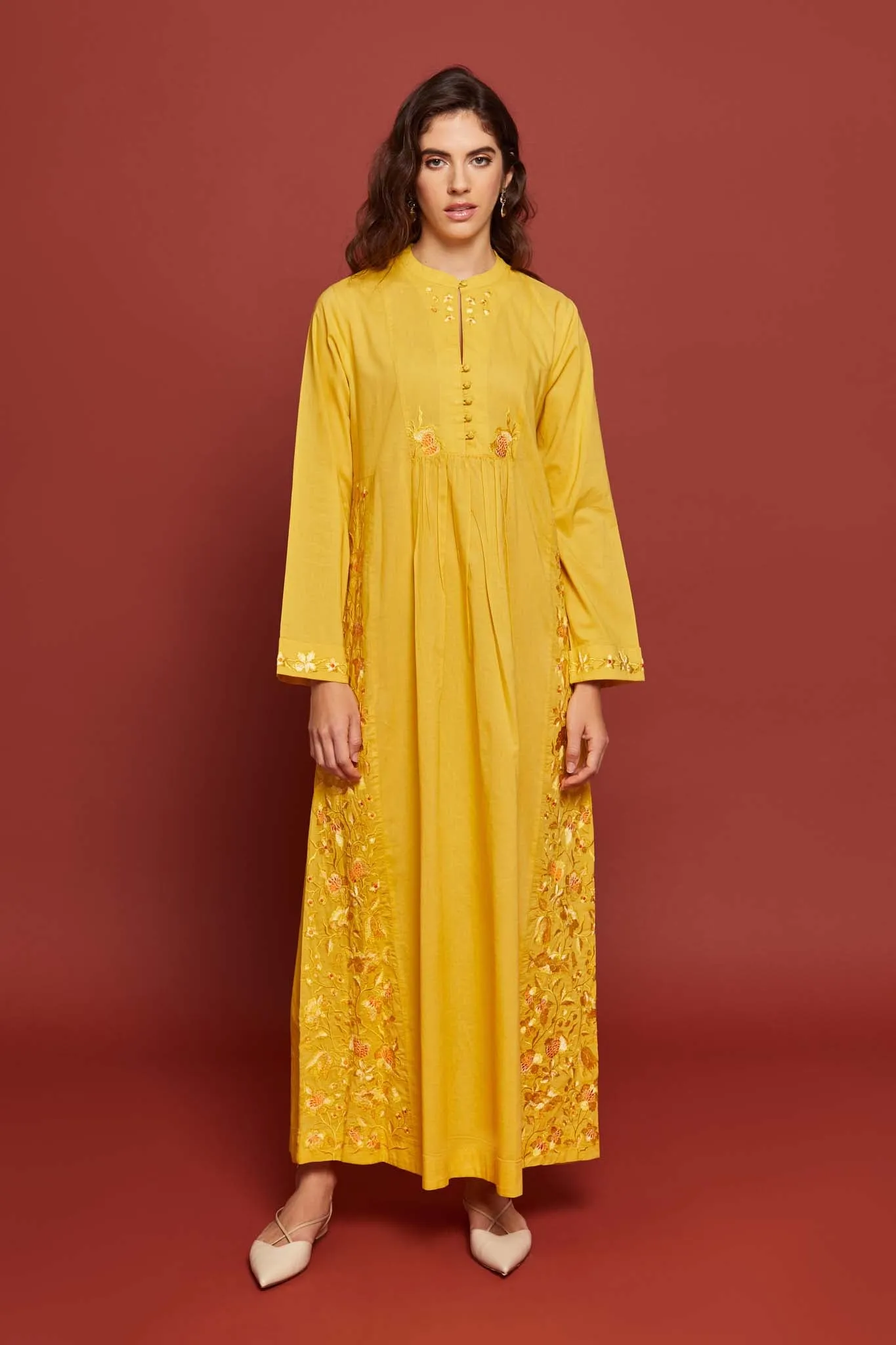 Sunehra  Anar Bagh Kaftan