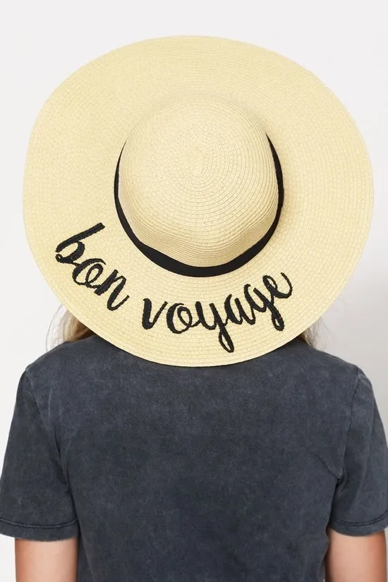 UBH044 Bon Voyage Wide Brim Hat