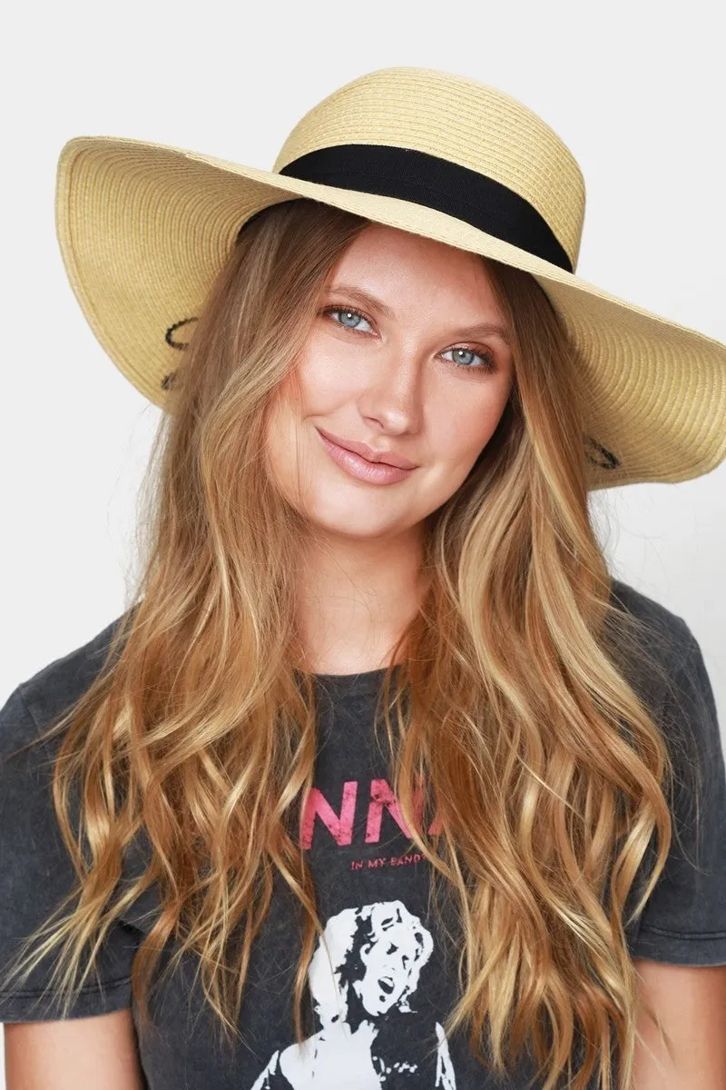 UBH044 Bon Voyage Wide Brim Hat