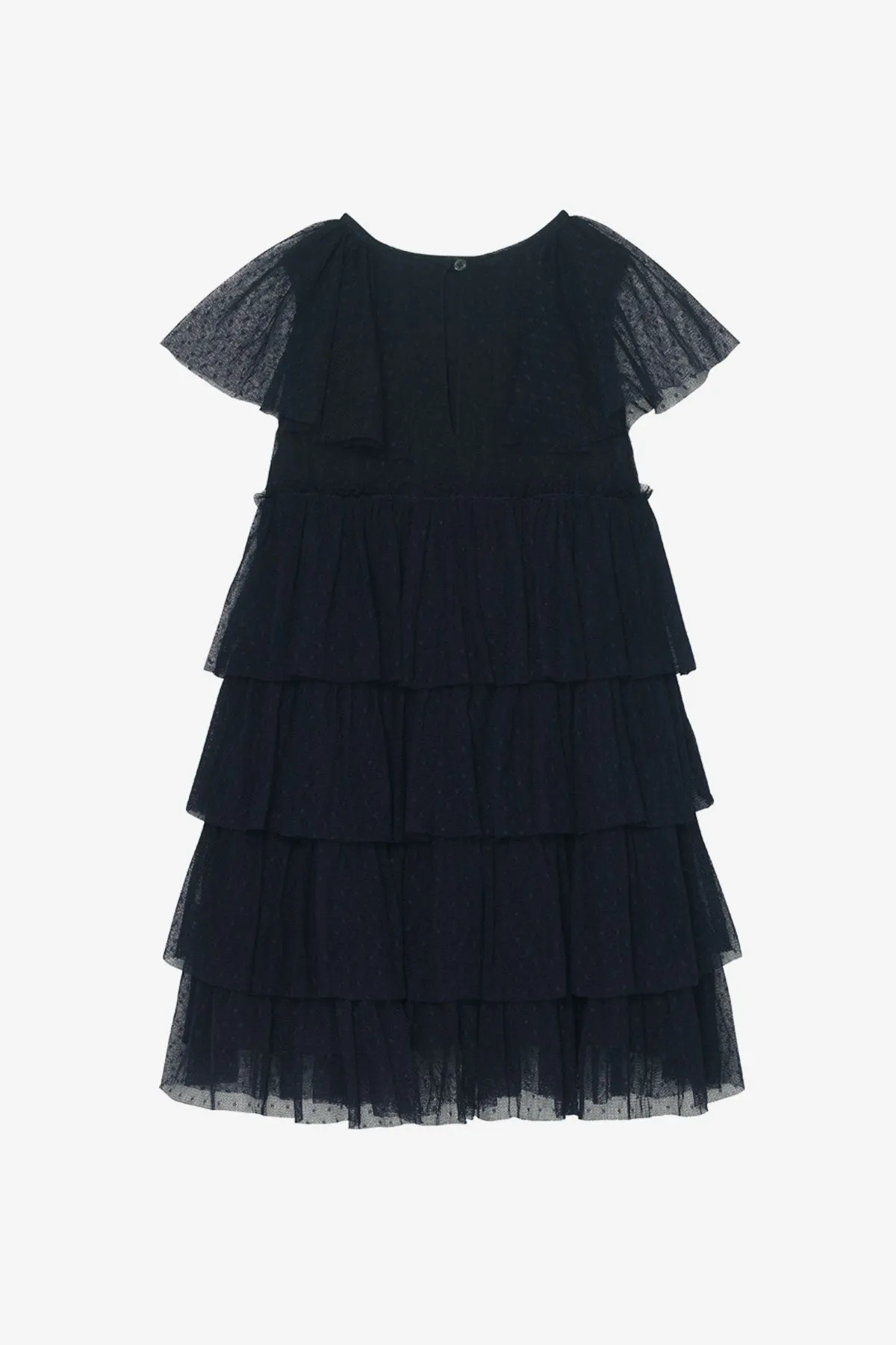 Velveteen Josephine Tiered Girls Dress (Size 3 left)