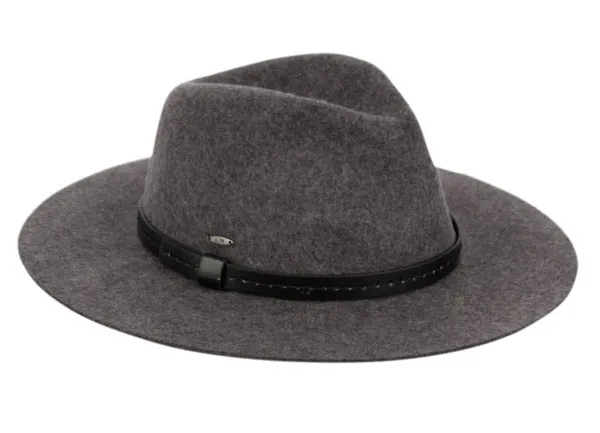 Wide Brim Felt Fedora