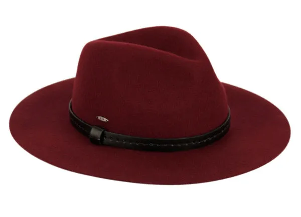 Wide Brim Felt Fedora