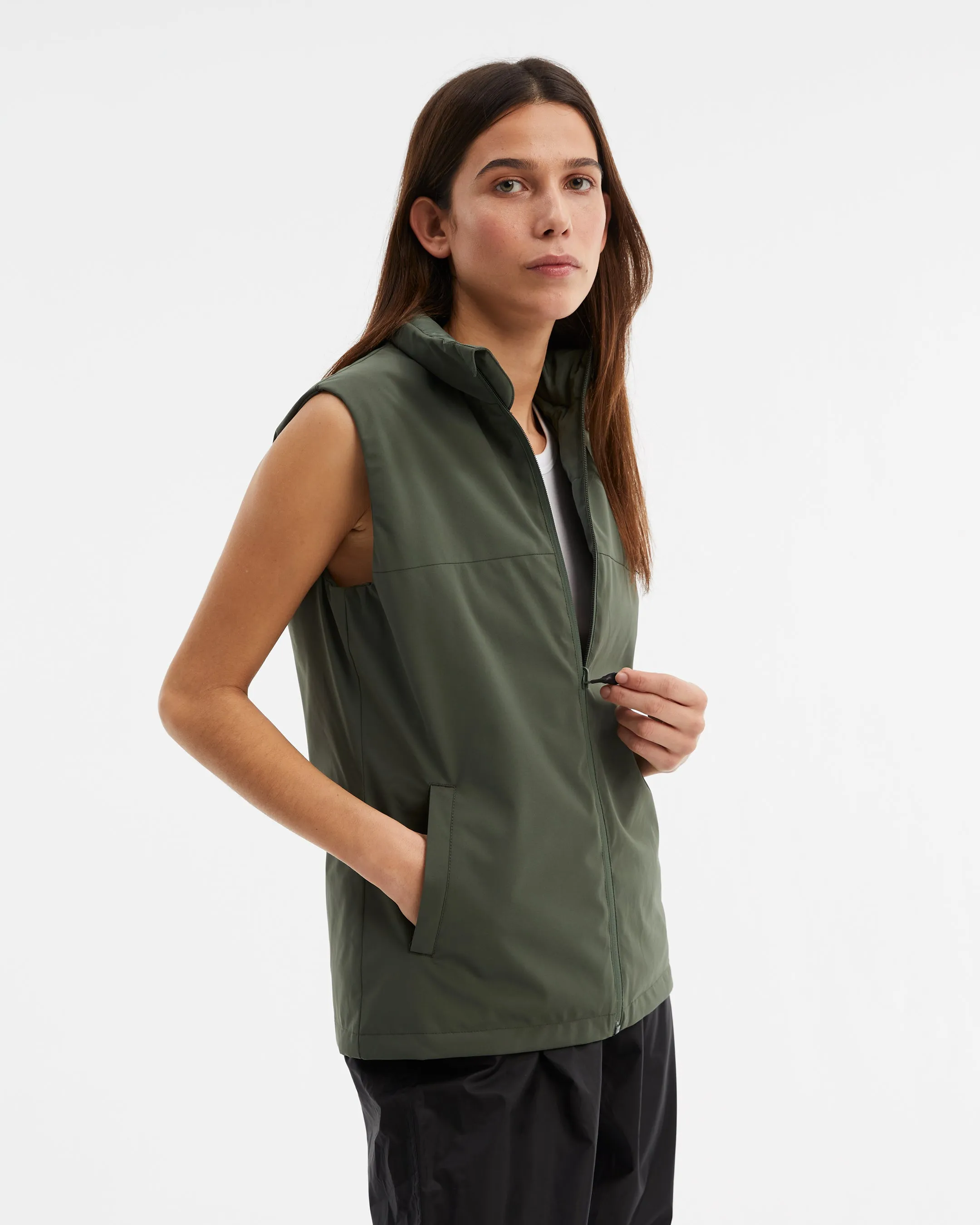 Women's NS40 Reversible Vest Clover Green